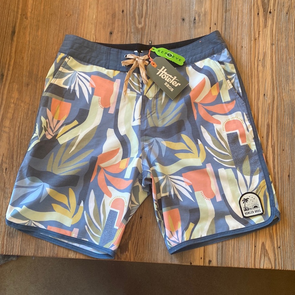 Howler Bros swim board shorts - NWT